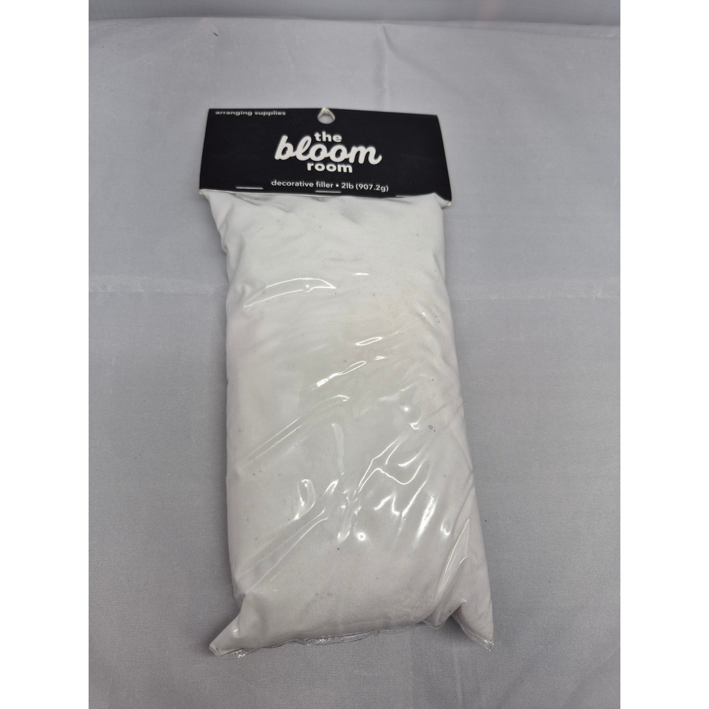 The Bloom Room Decorative Filler White Sand Vase‎ Bowl Filler 2 lb Arranging